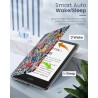 MoKo Coque pour Universel 6 Pouces Tablet et eBooks 2022, Étui de Protection Ultra Clair en TPU Souple et Transparent avec Auto 