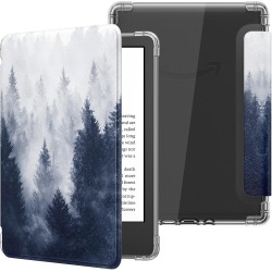 MoKo Coque pour 6" All-New Kindle (11ème Génération Modèle 2022), Étui de Protection Ultra Clair en TPU Souple et Transparent av