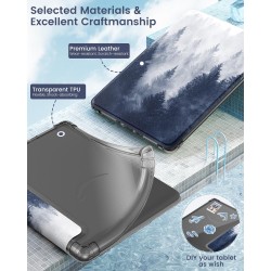 MoKo Coque pour 6" All-New Kindle (11ème Génération Modèle 2022), Étui de Protection Ultra Clair en TPU Souple et Transparent av
