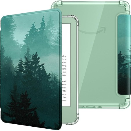 MoKo Coque pour 6" All-New Kindle (11ème Génération Modèle 2022), Étui de Protection Ultra Clair en TPU Souple et Transparent av