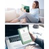MoKo Coque pour 6" All-New Kindle (11ème Génération Modèle 2022), Étui de Protection Ultra Clair en TPU Souple et Transparent av