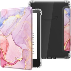 MoKo Coque pour Universel 6 Pouces Tablet et eBooks 2022, Étui de Protection Ultra Clair en TPU Souple et Transparent avec Auto 