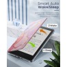 MoKo Coque pour Universel 6 Pouces Tablet et eBooks 2022, Étui de Protection Ultra Clair en TPU Souple et Transparent avec Auto 