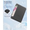 MoKo Coque pour Universel 6 Pouces Tablet et eBooks 2022, Étui de Protection Ultra Clair en TPU Souple et Transparent avec Auto 