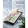 MoKo Coque pour Universel 6 Pouces Tablet et eBooks 2022, Étui de Protection Ultra Clair en TPU Souple et Transparent avec Auto 