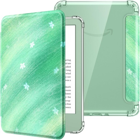 MoKo Coque pour 6" All-New Kindle (11ème Génération Modèle 2024/2022), Étui de Protection Ultra Clair en TPU Souple et Transpare