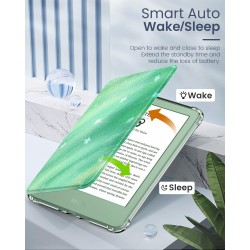 MoKo Coque pour 6" All-New Kindle (11ème Génération Modèle 2024/2022), Étui de Protection Ultra Clair en TPU Souple et Transpare