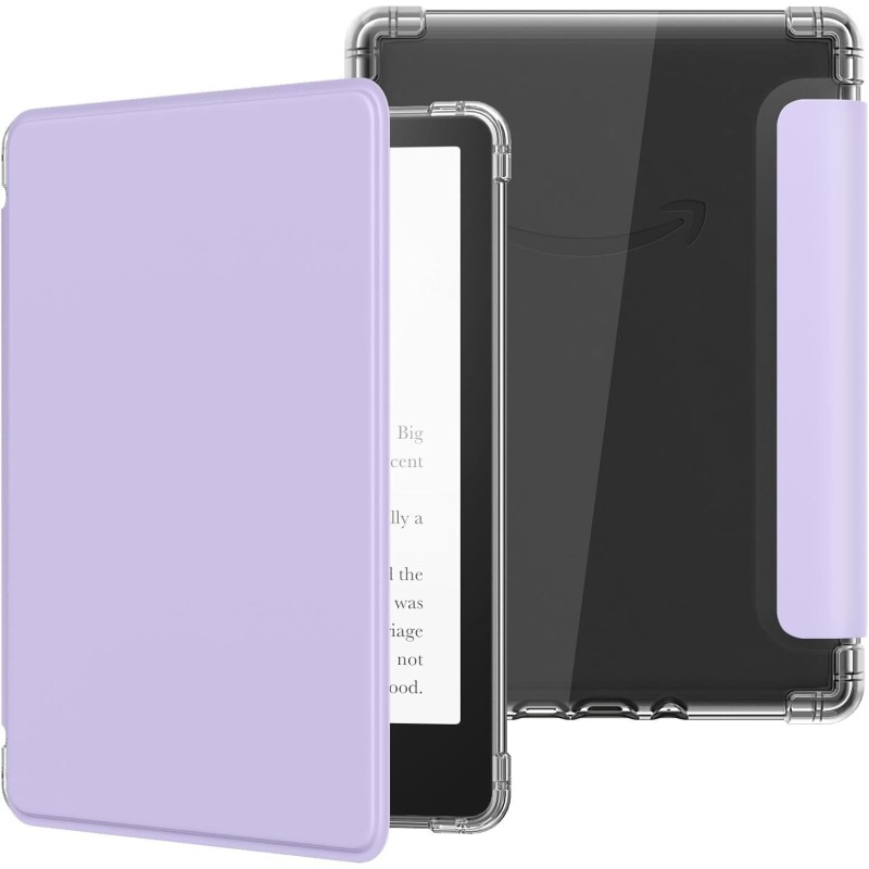 MoKo Coque pour Universel 6 Pouces Tablet et eBooks 2022, Étui de Protection Ultra Clair en TPU Souple et Transparent avec Auto 