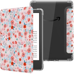MoKo Coque pour 6" All-New Kindle (11ème Génération Modèle 2022), Étui de Protection Ultra Clair en TPU Souple et Transparent av