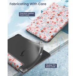 MoKo Coque pour 6" All-New Kindle (11ème Génération Modèle 2022), Étui de Protection Ultra Clair en TPU Souple et Transparent av