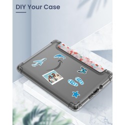 MoKo Coque pour 6" All-New Kindle (11ème Génération Modèle 2022), Étui de Protection Ultra Clair en TPU Souple et Transparent av