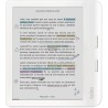 Kobo libra colour blanc | liseuse ebook couleur | écran couleur e ink kaleido™ 3 sans reflets de 7" | option mode sombre | étanc