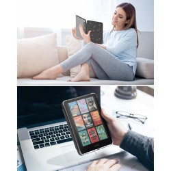 Moko coque pour 7" kindle paperblanc 12 gén modèle 2024 et kindle colorsoft signature edition 2024, étui de protection ultra cla
