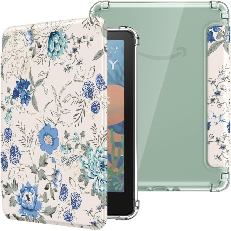 Moko coque pour 7" kindle paperblanc 12 gén modèle 2024 et kindle colorsoft signature edition 2024, étui de protection ultra cla