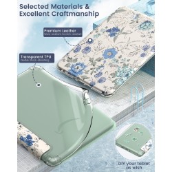 Moko coque pour 7" kindle paperblanc 12 gén modèle 2024 et kindle colorsoft signature edition 2024, étui de protection ultra cla