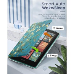 Moko coque pour 7" kindle paperblanc 12 gén modèle 2024 et kindle colorsoft signature edition 2024, étui de protection ultra cla