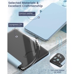Moko coque pour 7" kindle paperblanc 12 gén modèle 2024 et kindle colorsoft signature edition 2024, étui de protection ultra cla