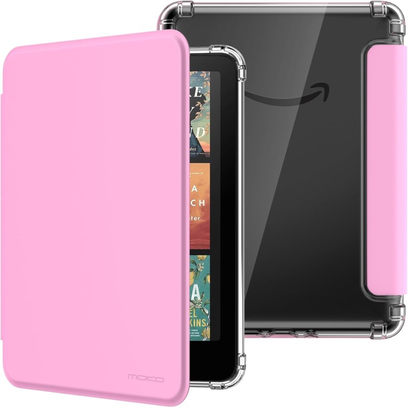 Moko coque pour 7" kindle paperblanc 12 gén modèle 2024 et kindle colorsoft signature edition 2024, étui de protection ultra cla