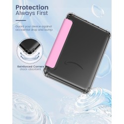 Moko coque pour 7" kindle paperblanc 12 gén modèle 2024 et kindle colorsoft signature edition 2024, étui de protection ultra cla