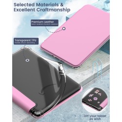 Moko coque pour 7" kindle paperblanc 12 gén modèle 2024 et kindle colorsoft signature edition 2024, étui de protection ultra cla