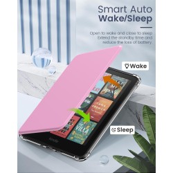Moko coque pour 7" kindle paperblanc 12 gén modèle 2024 et kindle colorsoft signature edition 2024, étui de protection ultra cla