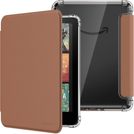 Moko coque pour 7" kindle paperblanc 12 gén modèle 2024 et kindle colorsoft signature edition 2024, étui de protection ultra cla