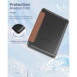 Moko coque pour 7" kindle paperblanc 12 gén modèle 2024 et kindle colorsoft signature edition 2024, étui de protection ultra cla