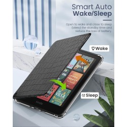 Moko coque pour 7" kindle paperblanc 12 gén modèle 2024 et kindle colorsoft signature edition 2024, étui de protection ultra cla