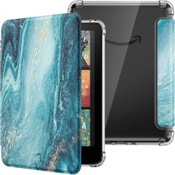 Moko coque pour 7" kindle paperblanc 12 gén modèle 2024 et kindle colorsoft signature edition 2024, étui de protection ultra cla
