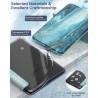Moko coque pour 7" kindle paperblanc 12 gén modèle 2024 et kindle colorsoft signature edition 2024, étui de protection ultra cla