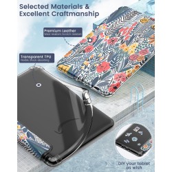 Moko coque pour 7" kindle paperblanc 12 gén 2024 et kindle colorsoft signature edition, étui de protection ultra clair en tpu so