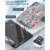 Moko coque pour 7" kindle paperblanc 12 gén 2024 et kindle colorsoft signature edition, étui de protection ultra clair en tpu so