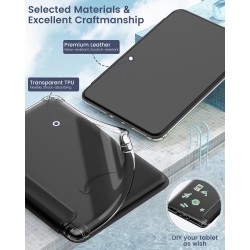Moko coque pour 7" kindle paperblanc 12 gén modèle 2024 et kindle colorsoft signature edition 2024, étui de protection ultra cla