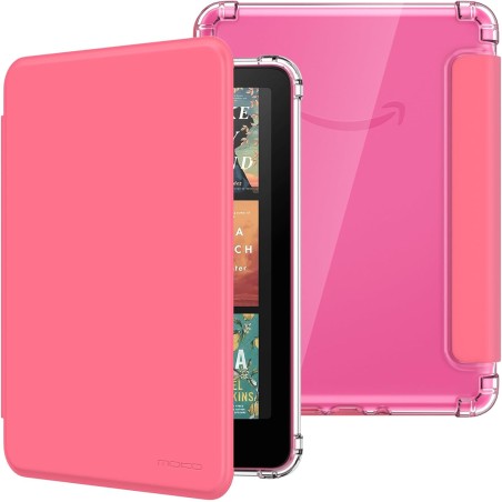 Moko coque pour 7" kindle paperblanc 12 gén modèle 2024 et kindle colorsoft signature edition 2024, étui de protection ultra cla