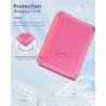 Moko coque pour 7" kindle paperblanc 12 gén modèle 2024 et kindle colorsoft signature edition 2024, étui de protection ultra cla