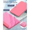 Moko coque pour 7" kindle paperblanc 12 gén modèle 2024 et kindle colorsoft signature edition 2024, étui de protection ultra cla