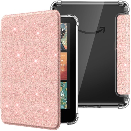 Moko coque pour 7"kindle paperblanc 12 gén modèle 2024 et kindle colorsoft signature edition,étui de protection ultra clair en t