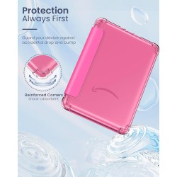 Moko coque pour 7" kindle paperblanc 12 gén modèle 2024 et kindle colorsoft signature edition 2024, étui de protection ultra cla