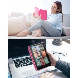 Moko coque pour 7" kindle paperblanc 12 gén modèle 2024 et kindle colorsoft signature edition 2024, étui de protection ultra cla