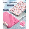 Moko coque pour 7" kindle paperblanc 12 gén 2024 et kindle colorsoft signature edition 2024, étui de protection ultra clair en t