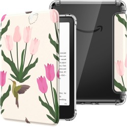 Moko coque pour 7" kindle paperblanc 12 gén modèle 2024 et kindle colorsoft signature edition 2024, étui de protection ultra cla