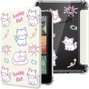 Moko coque pour 7" kindle paperblanc 12 gén 2024 et kindle colorsoft signature edition 2024, étui de protection ultra clair en t