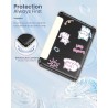 Moko coque pour 7" kindle paperblanc 12 gén 2024 et kindle colorsoft signature edition 2024, étui de protection ultra clair en t