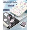 Moko coque pour 7" kindle paperblanc 12 gén 2024 et kindle colorsoft signature edition 2024, étui de protection ultra clair en t