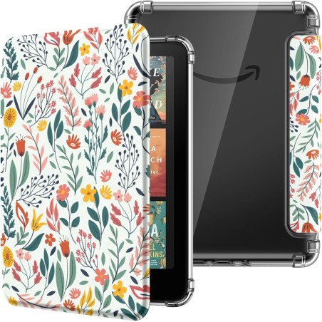 Moko coque pour 7" kindle paperblanc 12 gén modèle 2024 et kindle colorsoft signature edition 2024, étui de protection ultra cla