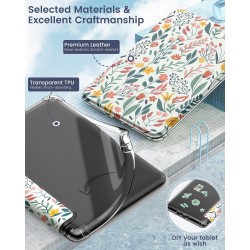 Moko coque pour 7" kindle paperblanc 12 gén modèle 2024 et kindle colorsoft signature edition 2024, étui de protection ultra cla