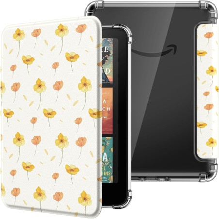 Moko coque pour 7" kindle paperblanc 12 gén modèle 2024 et kindle colorsoft signature edition 2024, étui de protection ultra cla