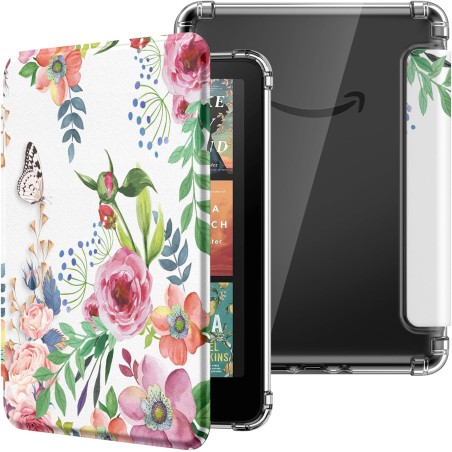 Moko coque pour 7" kindle paperblanc 12 gén modèle 2024 et kindle colorsoft signature edition 2024,étui de protection ultra clai
