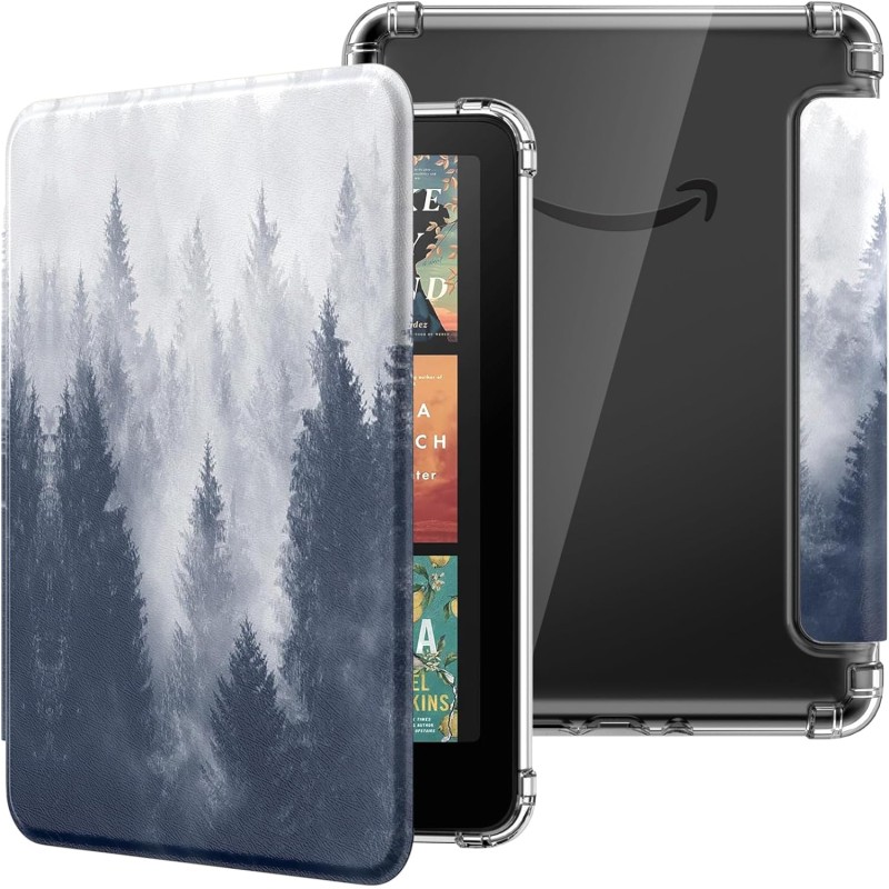Moko coque pour 7" kindle paperblanc 12 gén modèle 2024 et kindle colorsoft signature edition 2024, étui de protection ultra cla