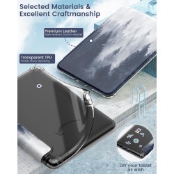 Moko coque pour 7" kindle paperblanc 12 gén modèle 2024 et kindle colorsoft signature edition 2024, étui de protection ultra cla